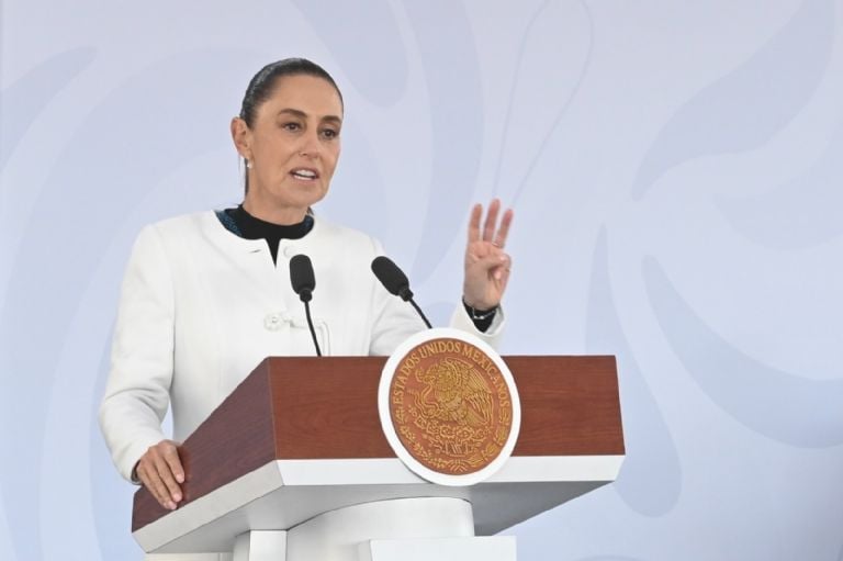 Sheinbaum. Presiones desde Washington. Foto: Eduardo Miranda