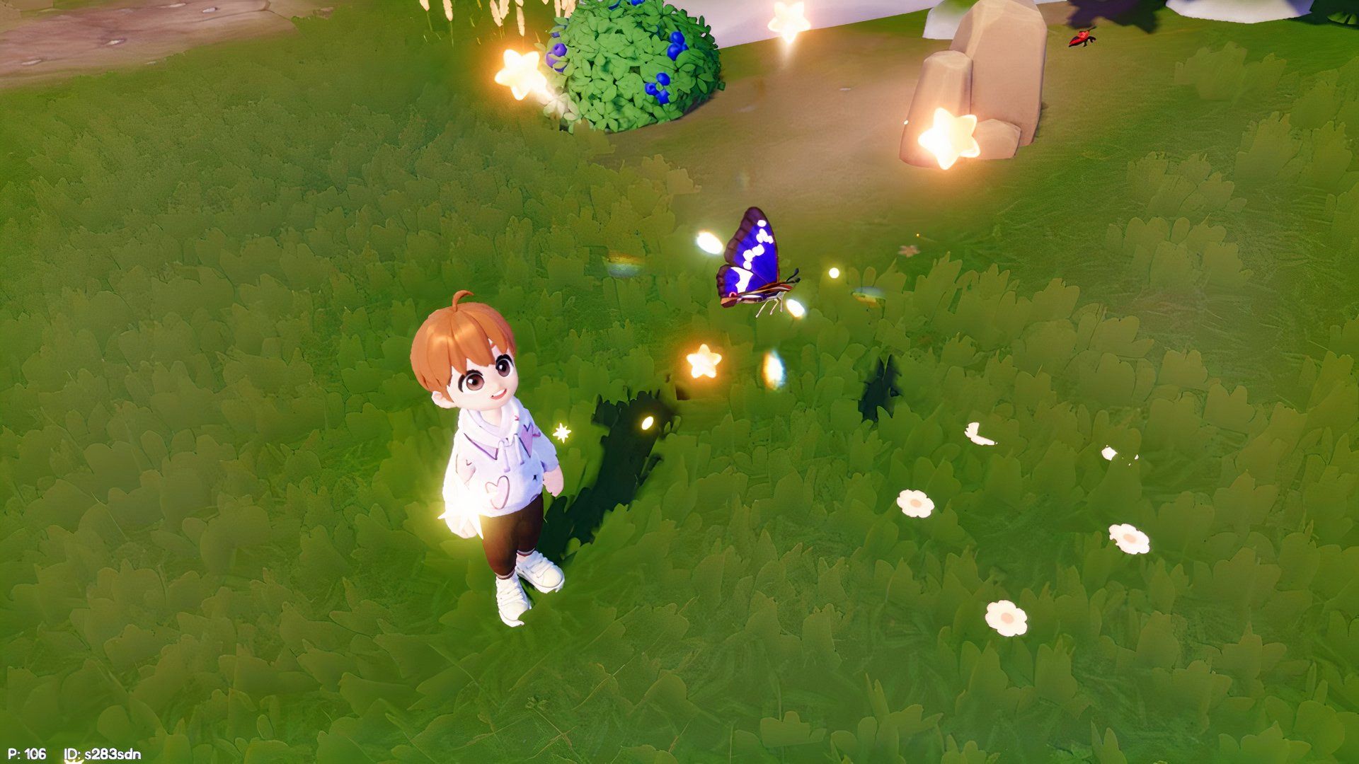 How to find and catch the purple emperor in Heartopia