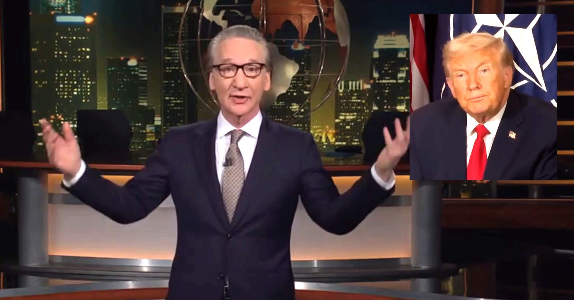 Bill Maher compares Trump to dog eating its own throw-up in first show back