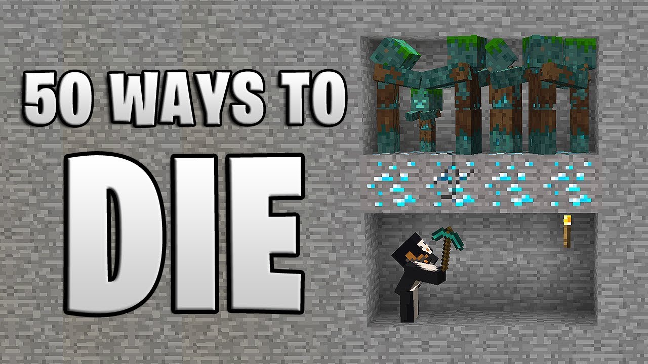 Survive 50 brutal aquatic deaths in Minecraft