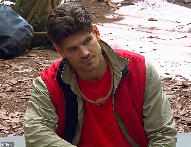 An insider has told Daily Mail that producers then attempted to manufacture a jungle romance between the pair - only to see it fall flat. The source said that the 26-year-old daughter of AFL legend Brendan Favola was just 'not interested' in Matt. (Pictured)