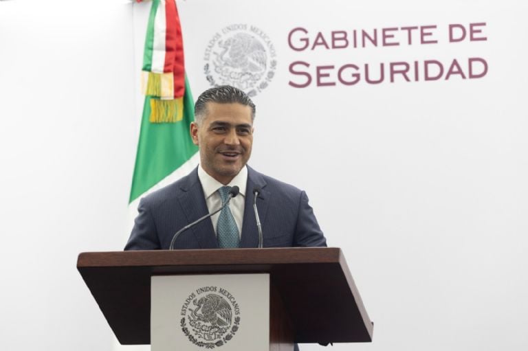 Garcia Harfuch. En la Ley de Seguridad Nacional, la justificación de la entrega de capos a EU. Foto: Miguel Dimayuga