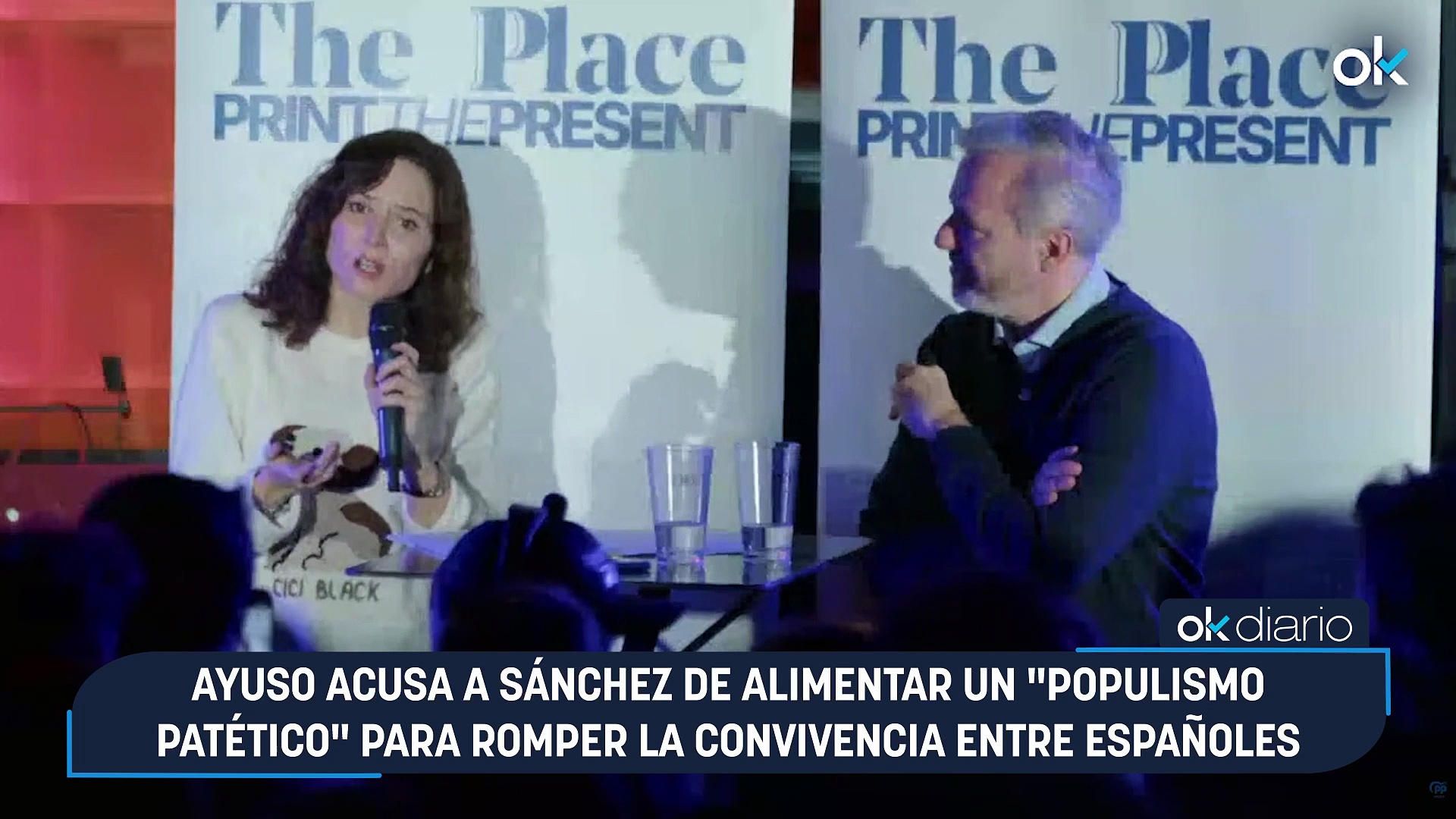 Ayuso acusa a Sánchez de alimentar un "populismo patético" para romper ...