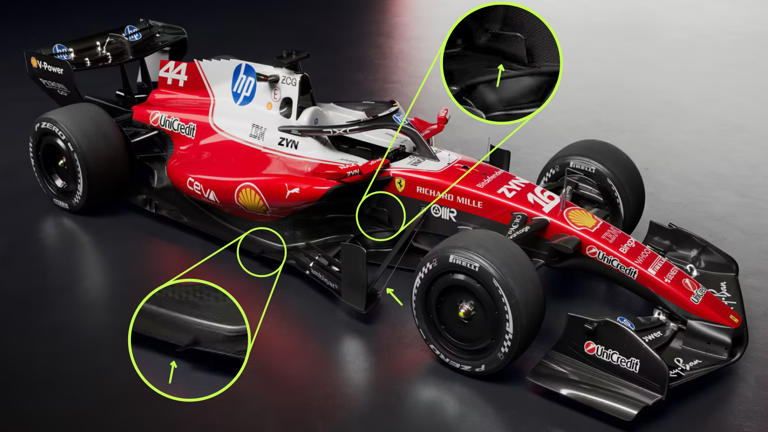 Innovative floor and front wing solutions lead Ferrari’s SF-26 A-spec ...