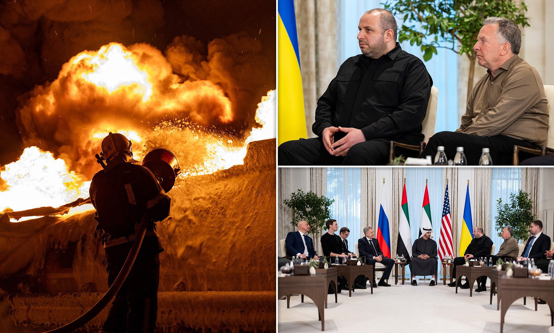 Zelensky says Ukraine peace talks were 'constructive' - as Putin blasts ...