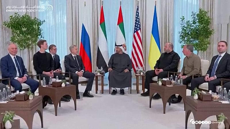 Abu Dhabi acoge las conversaciones de paz entre Rusia y Ucrania, con ...