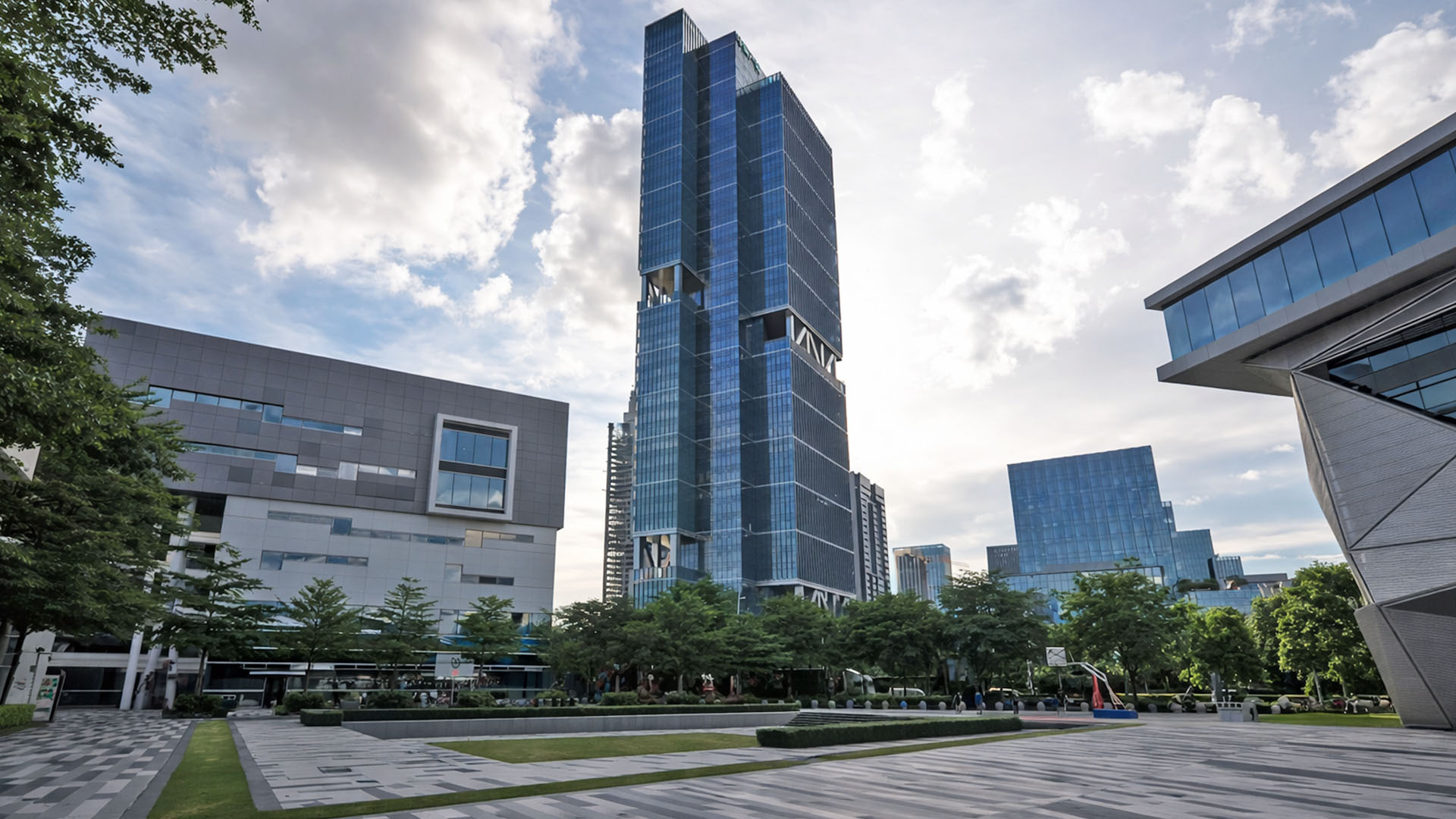 Modern buildings in Shenzhen Nanshan