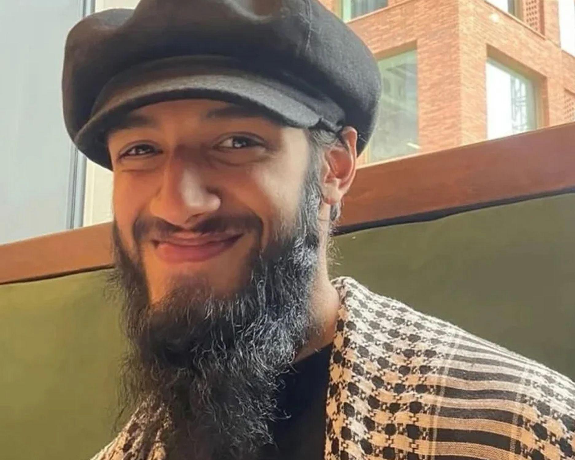 Umer Khalid has a genetic disorder, limb-girdle muscular dystrophy, which makes him more vulnerable. Photograph: X