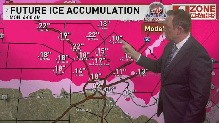 Arctic blast plunges San Antonio into dangerous ice and cold