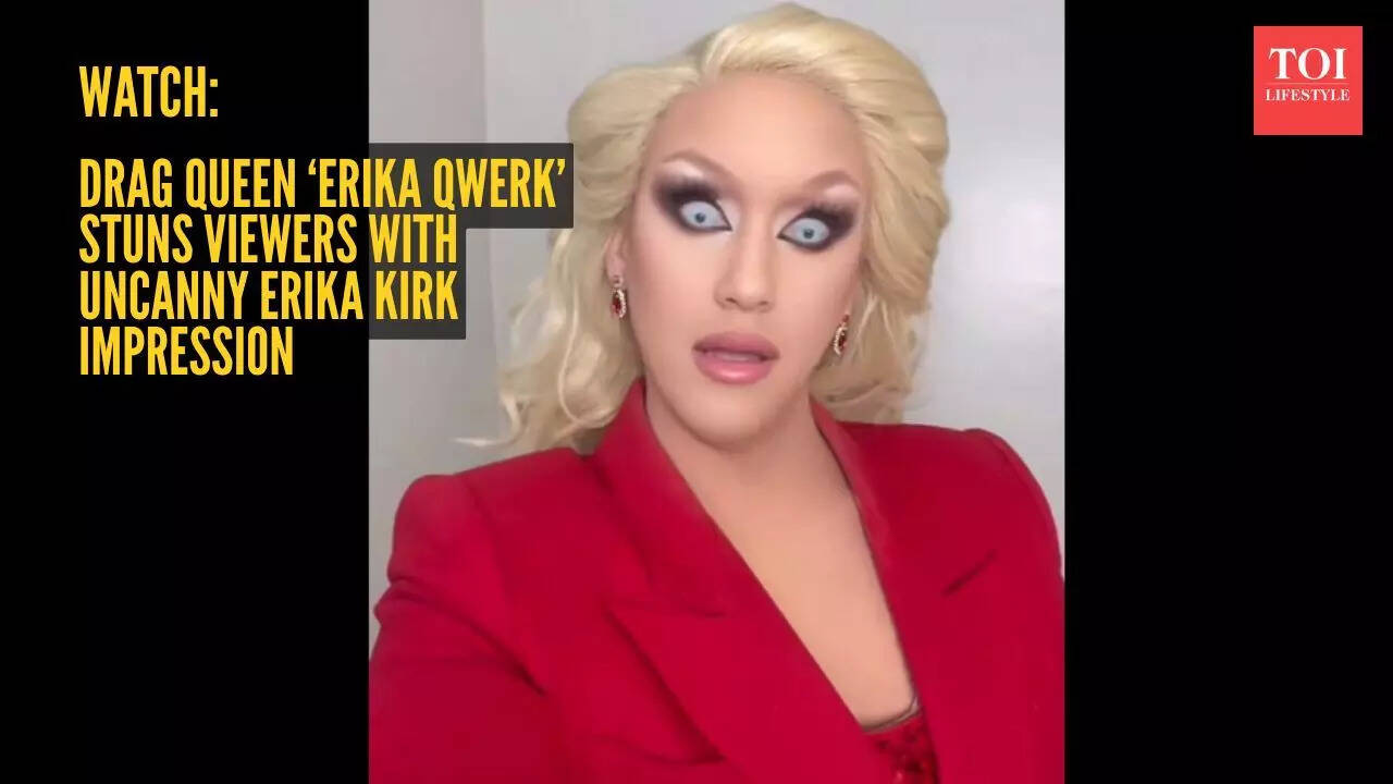 Watch: Viral drag queen 'Erika Qwerk' stuns viewers with uncanny Erika ...
