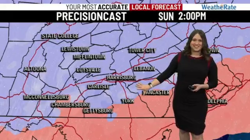 Cold moves in today before snow arrives Sunday