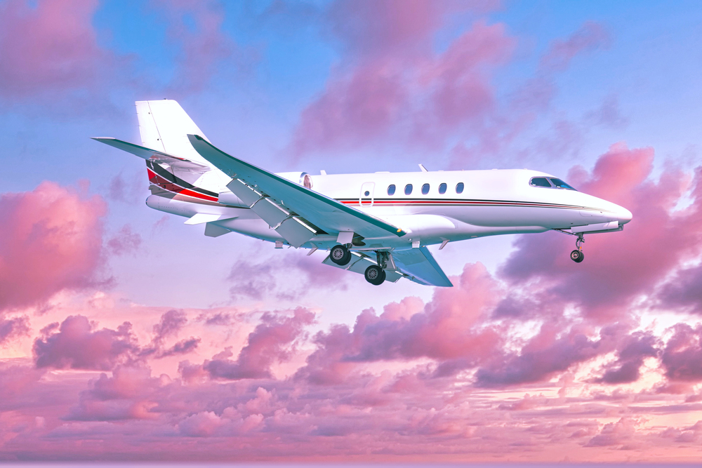 Features inside billionaire jets