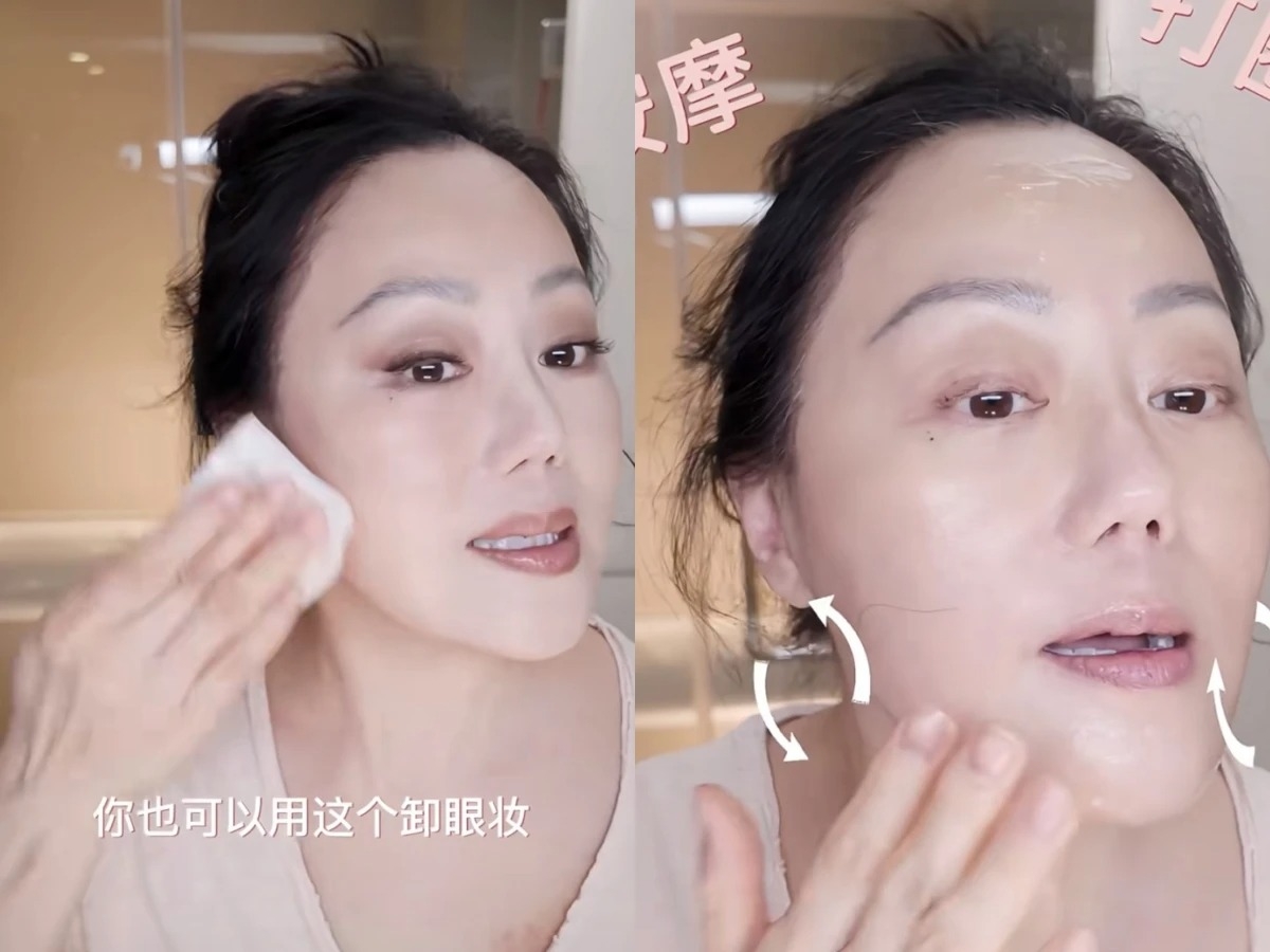 Thói quen giúp Chương Tiểu Huệ giữ da căng mịn ở tuổi 62