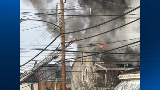 Thick smoke billows from Pittsburgh home as crews work to put out flames