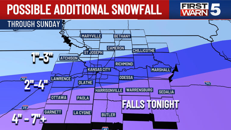 First Warn Weather Day: Steady snow continues into tonight, dangerous ...