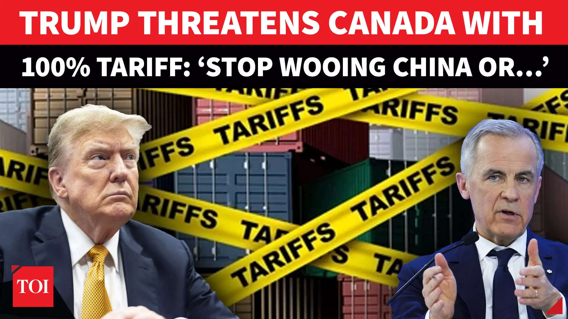 Trump threatens Canada with 100% tariff over China trade push after ...