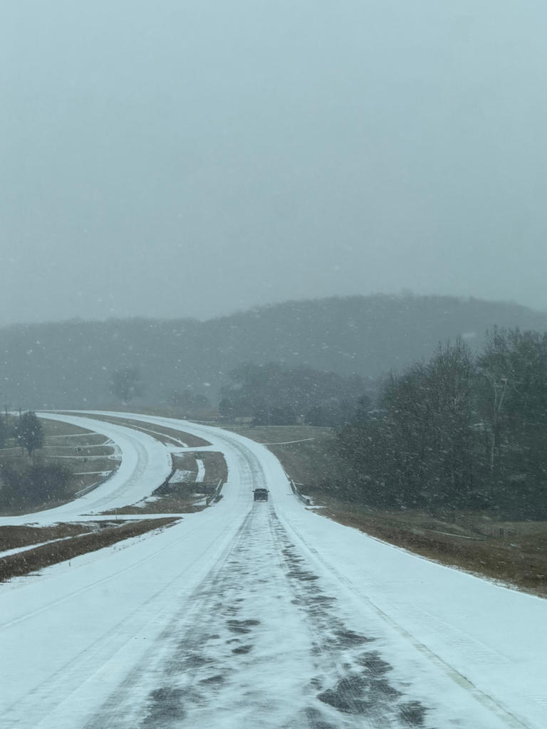 Live updates on road conditions after winter weather brings ice, sleet ...