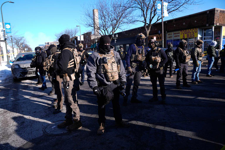 Man shot and killed by federal immigration officers in Minneapolis