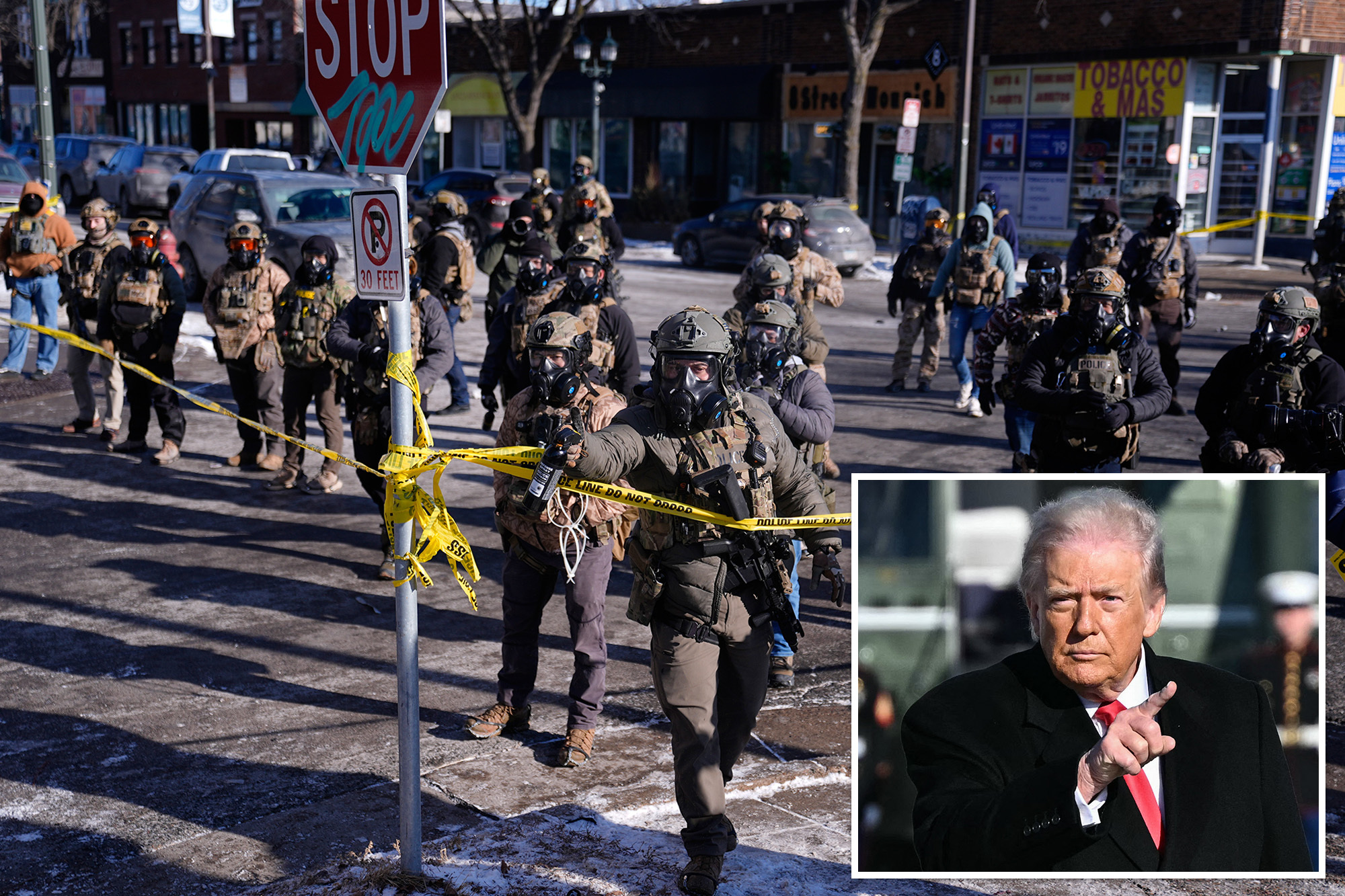 Trump blasts Minnesota pols for 'inciting insurrection' in wake of ...