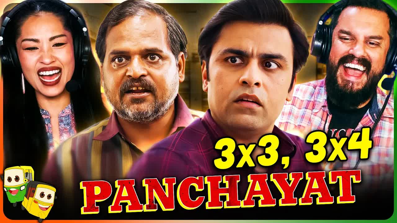 Panchayat 3x3 & 3x4 reaction | Jitendra Kumar | Raghuvir Yadav | Neena ...