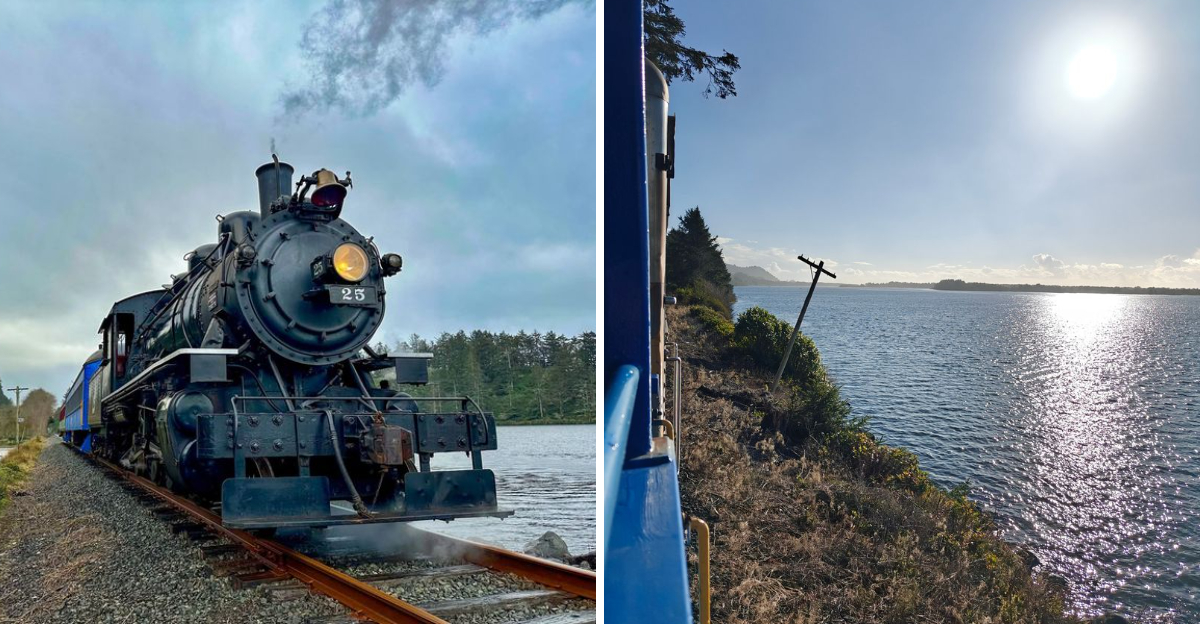 An Oregon coast train ride with ocean vistas you won’t catch from the ...