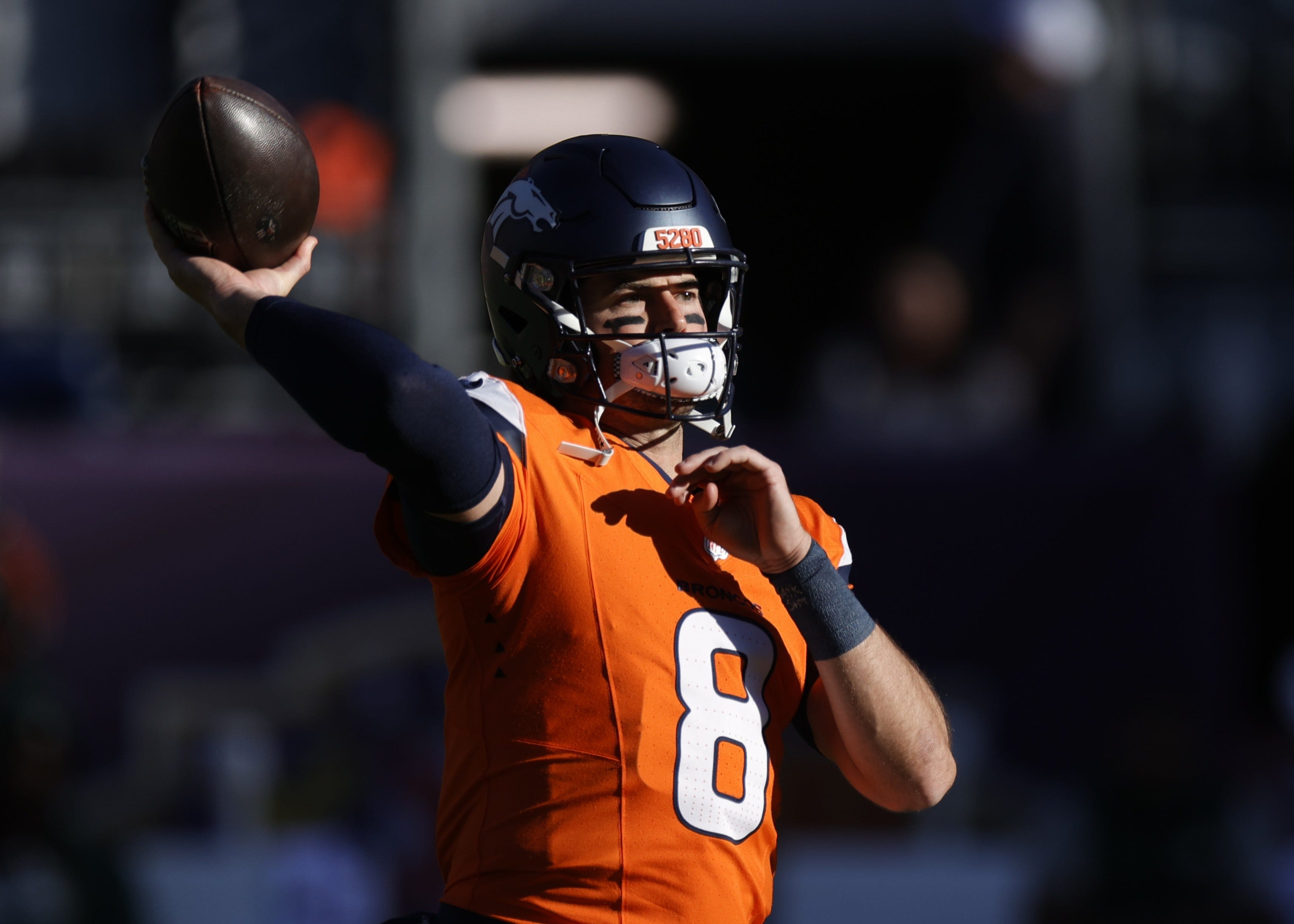 Broncos announce uniform for playoff game vs. Patriots