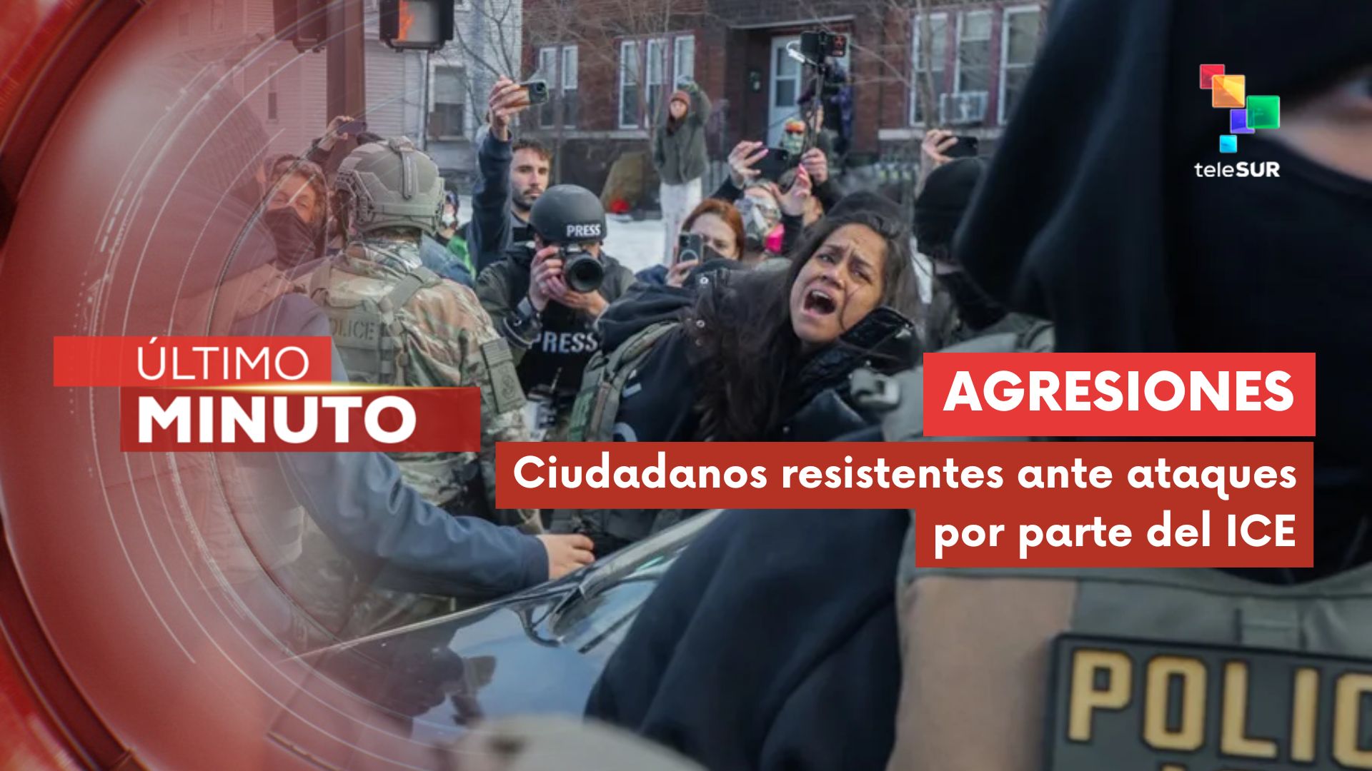 Habitantes de Mineápolis hacen frente a represiones por parte del ICE