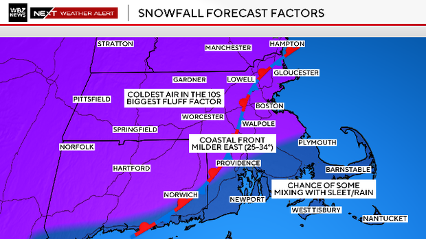 Maps give in-depth look at Boston weather forecast for major snowstorm ...