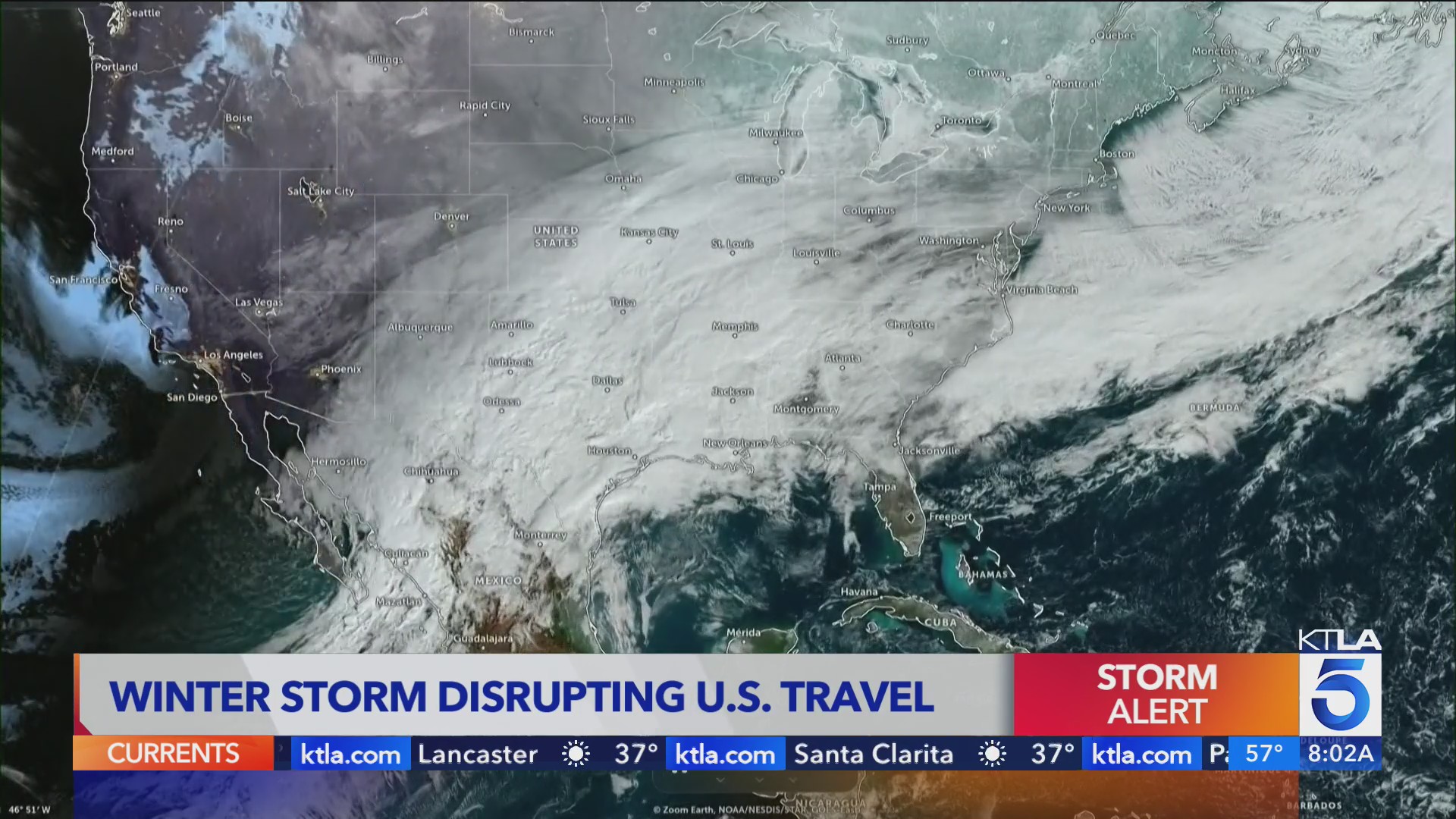 Almost 10,000 flights canceled as major winter storm bears down across ...