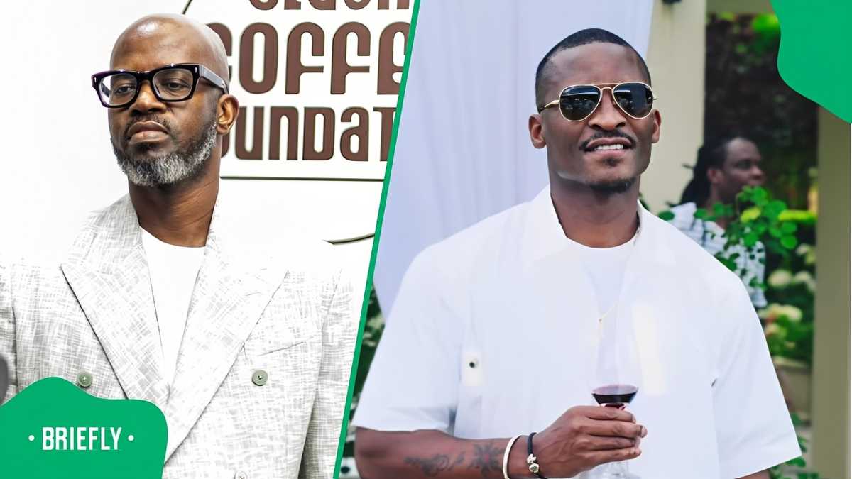 Look at what Black Coffee taught Mnqobi Mdabe's son