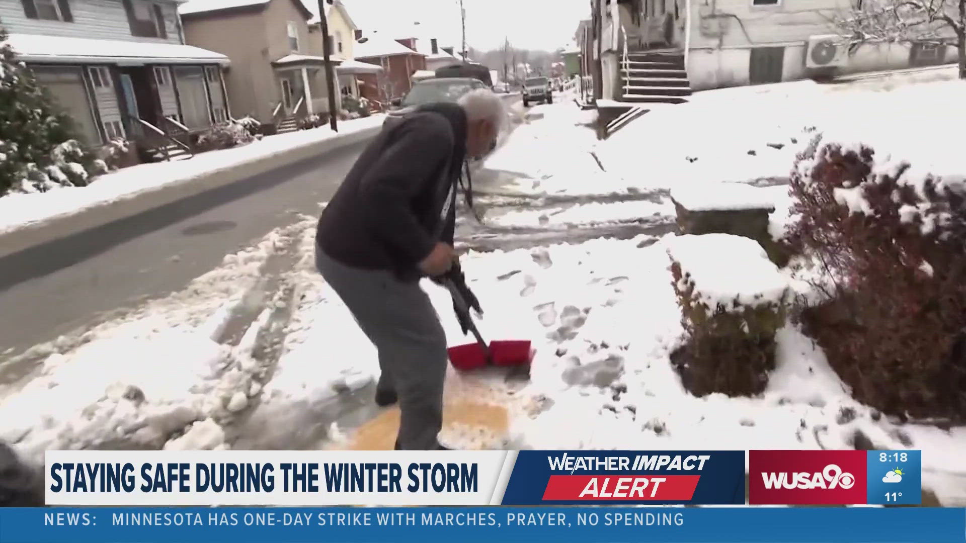 How to shovel without getting hurt