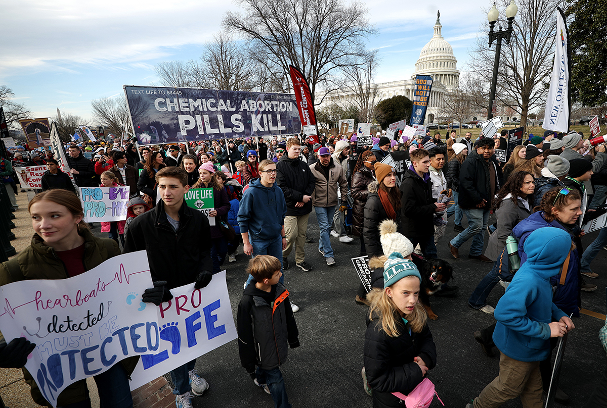 March for Life attendees praise Trump's pro-life policies, but want ...