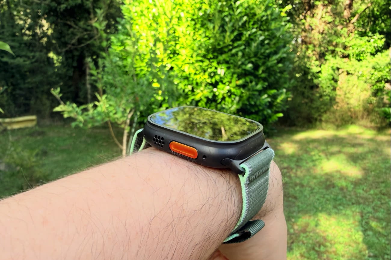 Apple Watch Ultra : le bouton Action pour un mode furtif
