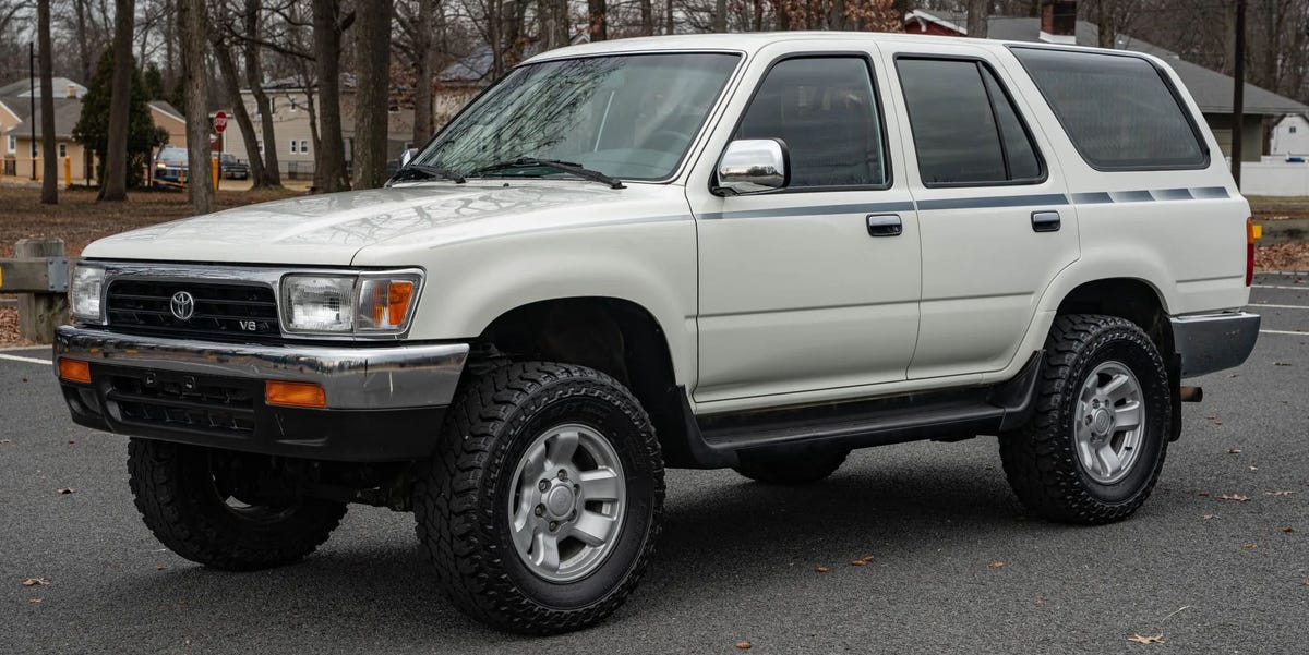 The Toyota 4Runner built its reputation with models like this '92 on BaT