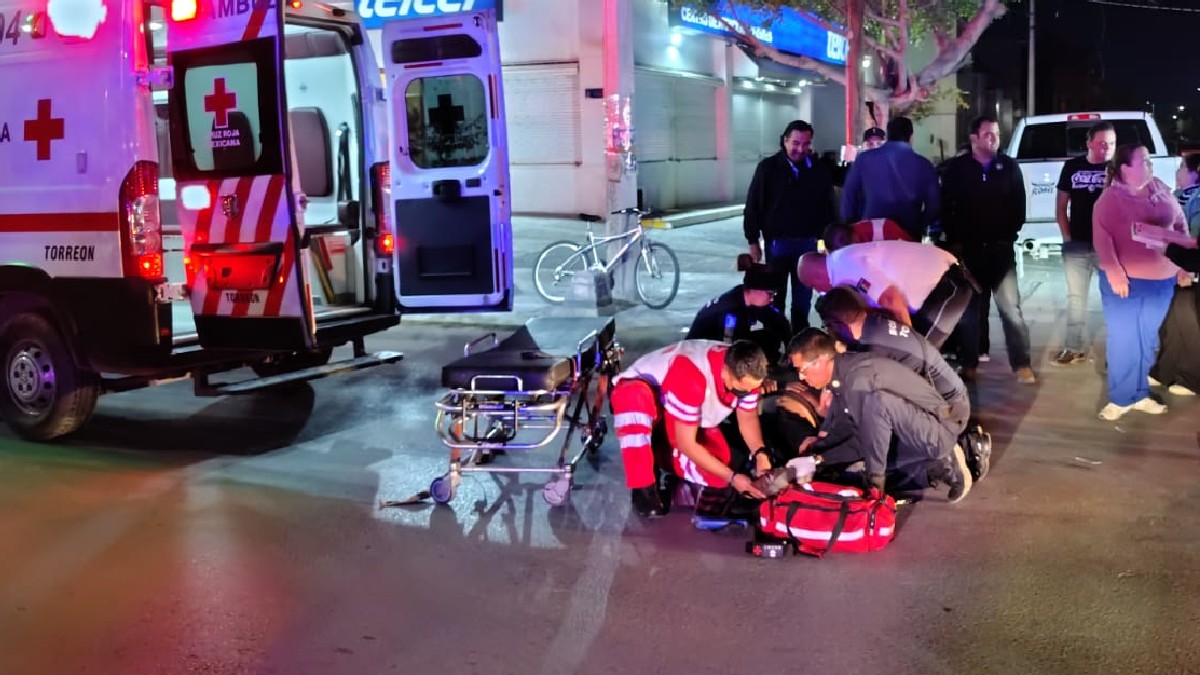 Ciclista ebrio termina con fractura en una pierna tras chocar contra ...