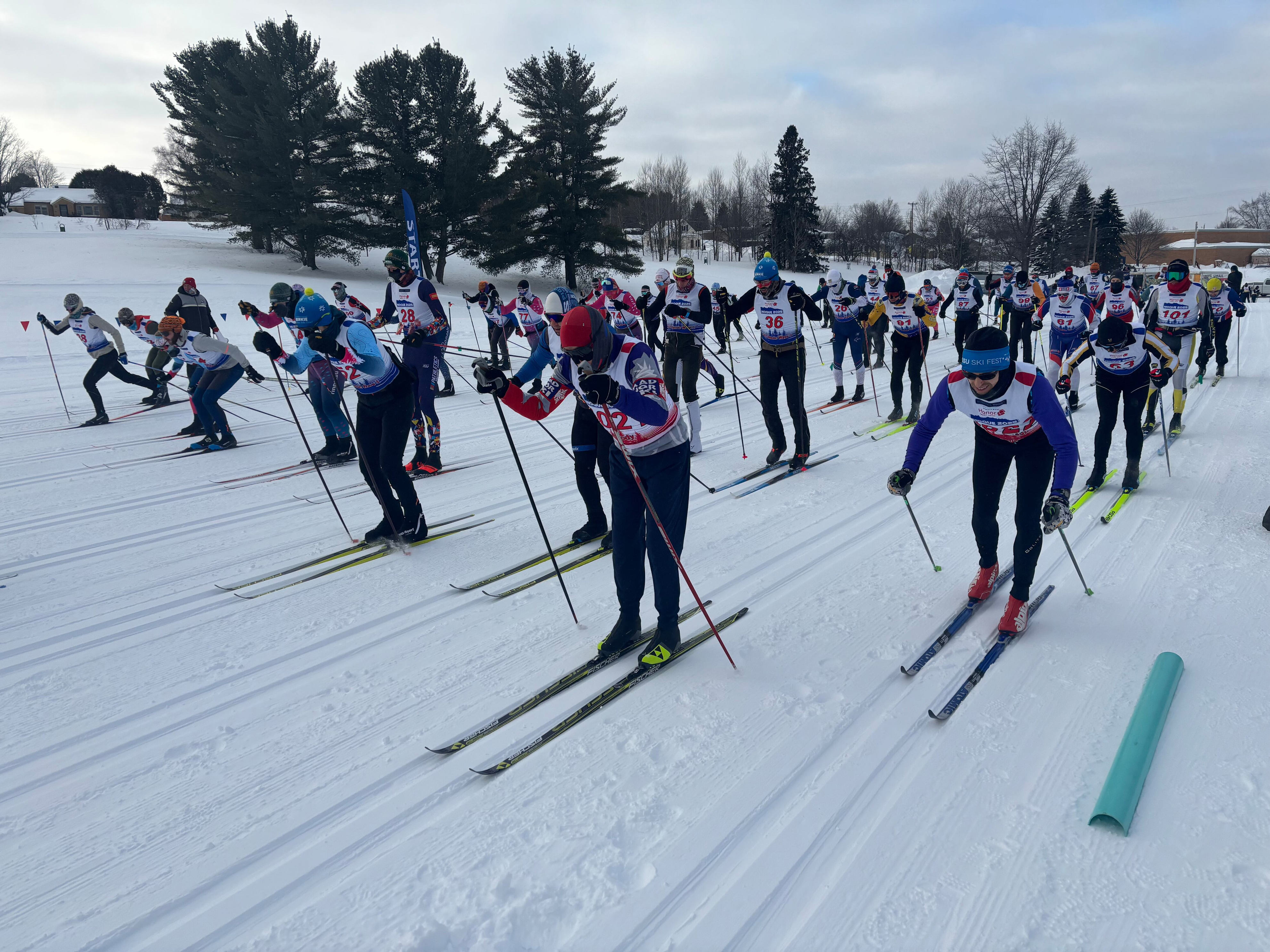 Cross Country skiers embrace the cold at 27th Noquemanon Ski Marathon