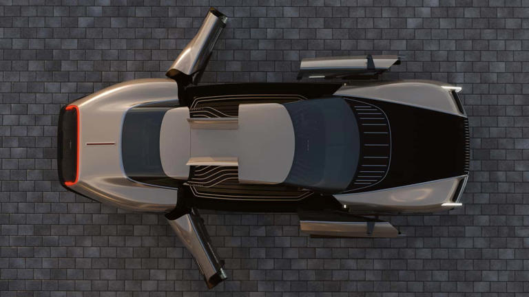 This hybrid limousine concept is fit for a Bond villain