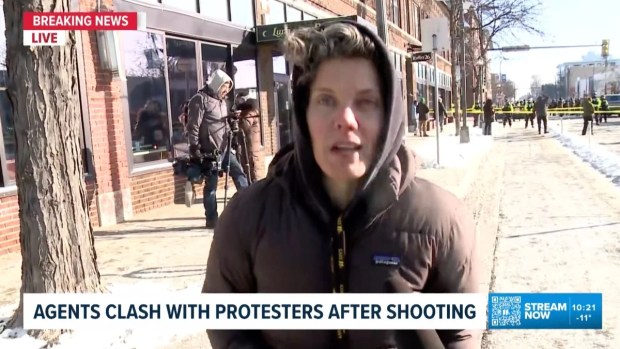 Minneapolis TV reporter pepper sprayed while covering 2nd deadly shooting by ICE agents | Video<br><br>