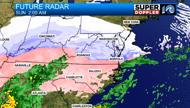 BLOG: Snow and Sleet is moving in tonight, what to expect