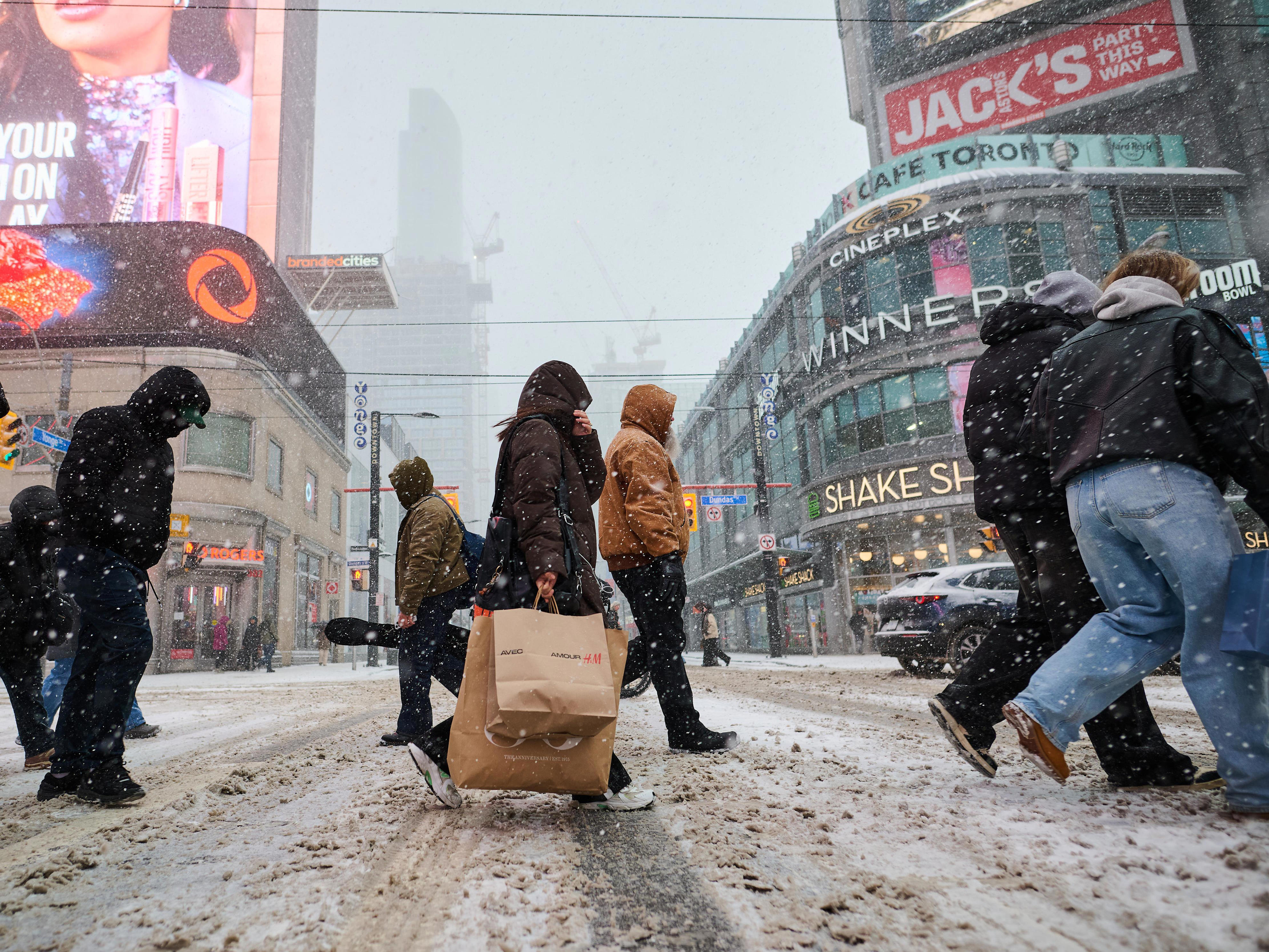 « Dangereuse tempête hivernale » : jusqu’à 40 cm de neige dans la ...