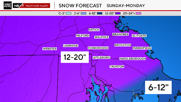 How much snow is Boston getting this weekend? Here's a closer look at ...