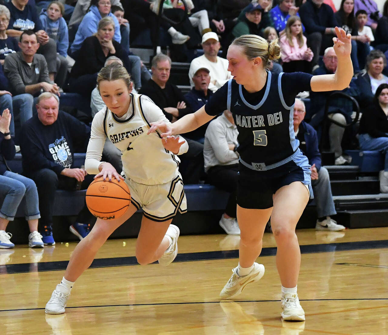 Father McGivney girls open Lady Hawk Invitational with a rout