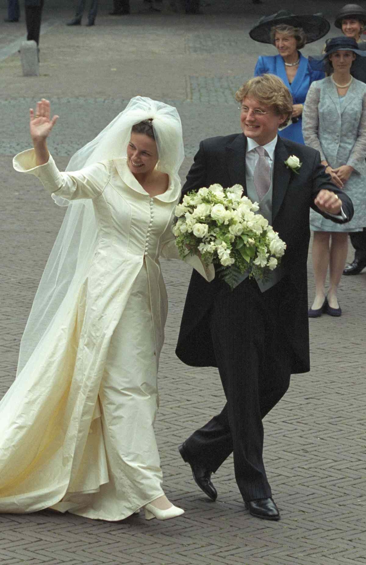 Đám cưới của Hoàng tử Bernhard và Công nương Annette năm 2000. Ảnh: Reuter Raymond