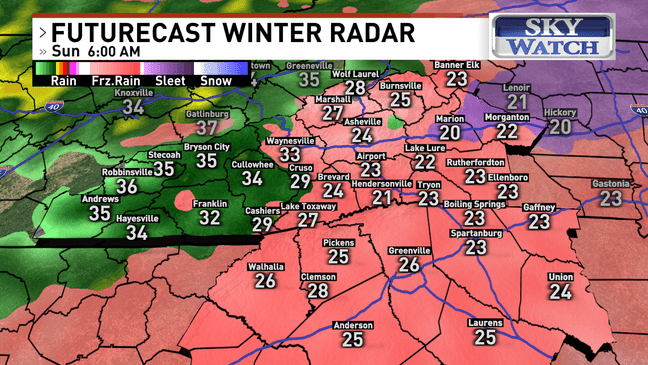 Road conditions worsen as winter storm moves into WNC