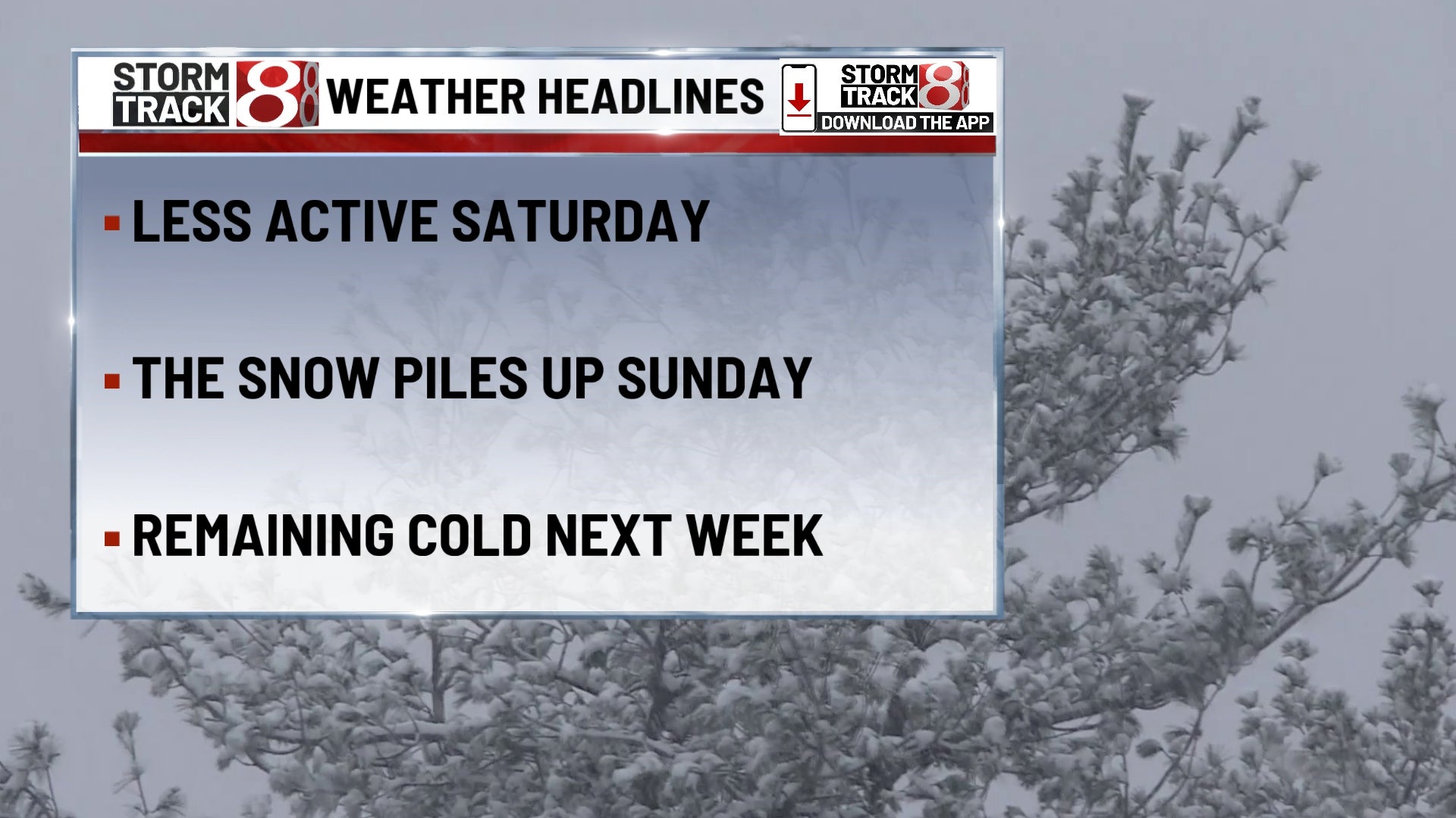 Winter storm peaks Sunday then dangerous cold lingers | Jan. 24, 2026
