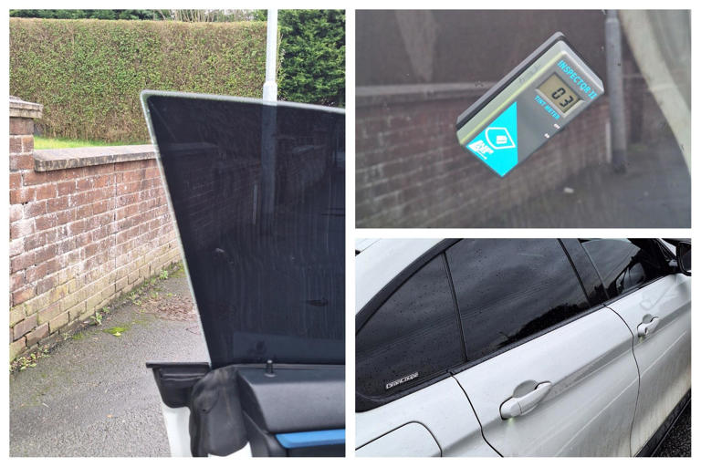 PSNI warning after very dark window tint on BMW lands driver in trouble