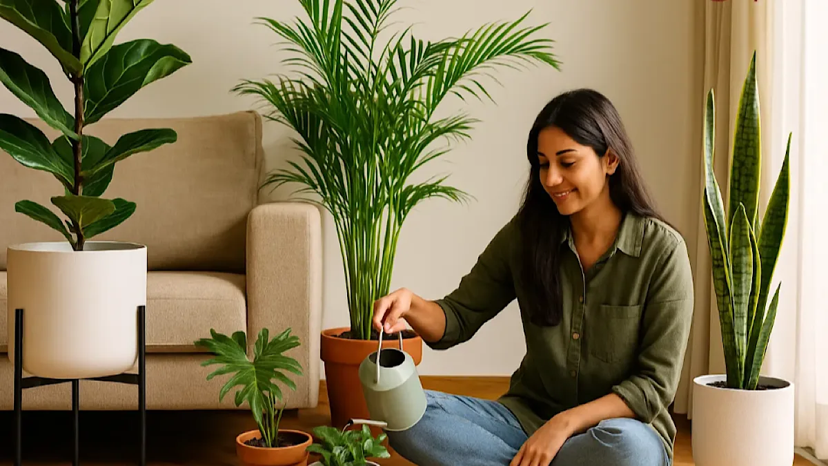 Indoor greening: How plants can transform the heart of Indian homes and ...