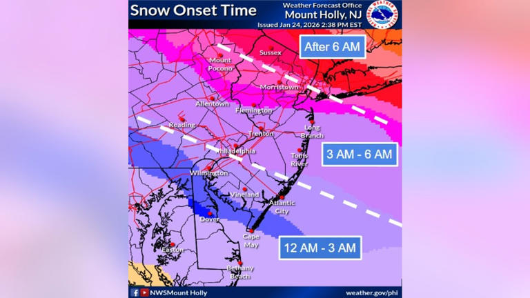 Live | Winter storm live updates: How much is it going to snow and when?