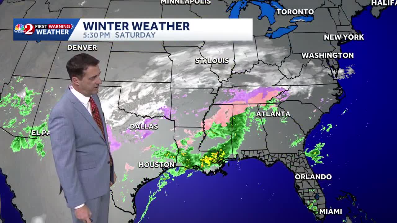 Major winter storm on the move + record heat Sunday! 1.24.26