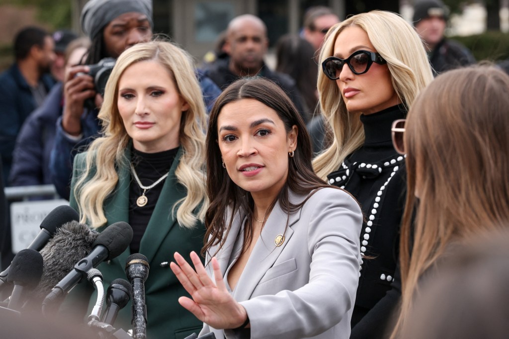 AOC urges US Senate to block ICE funding after armed protestor fatally ...